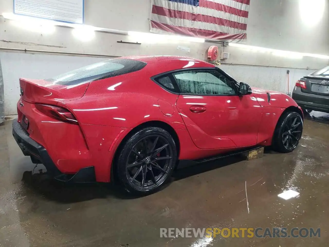 3 fotografías del automóvil dañado WZ1DB0G03PW057335 TOYOTA SUPRA 2023