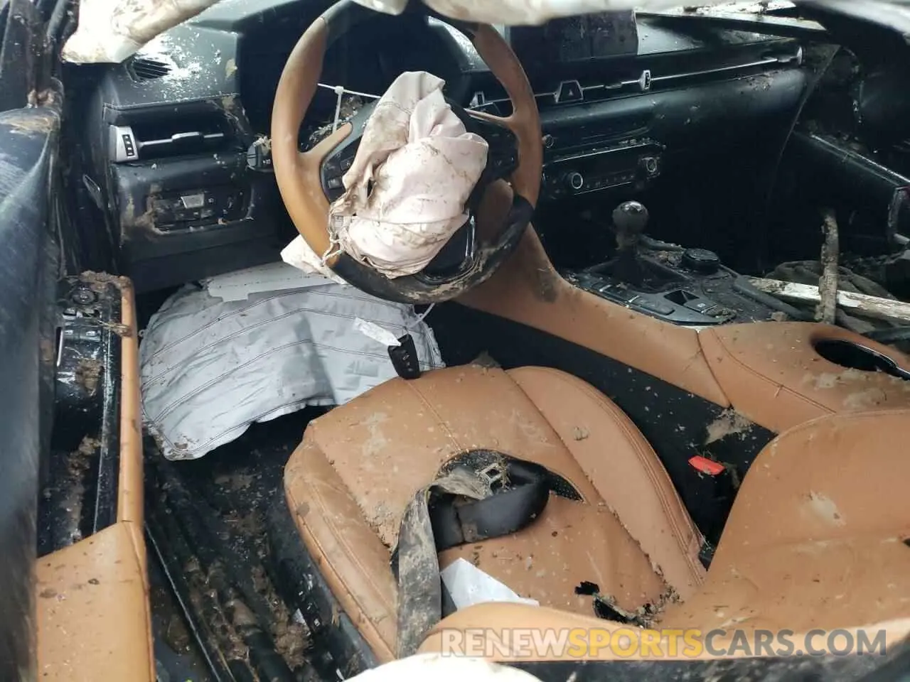 8 fotografías del automóvil dañado WZ1DB0G04PW055707 TOYOTA SUPRA 2023