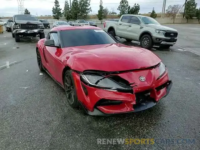 10 fotografías del automóvil dañado WZ1DB0G08RW067779 TOYOTA SUPRA 2024