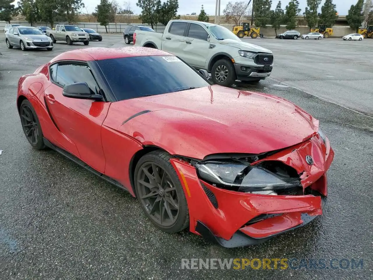 4 fotografías del automóvil dañado WZ1DB0G08RW067779 TOYOTA SUPRA 2024
