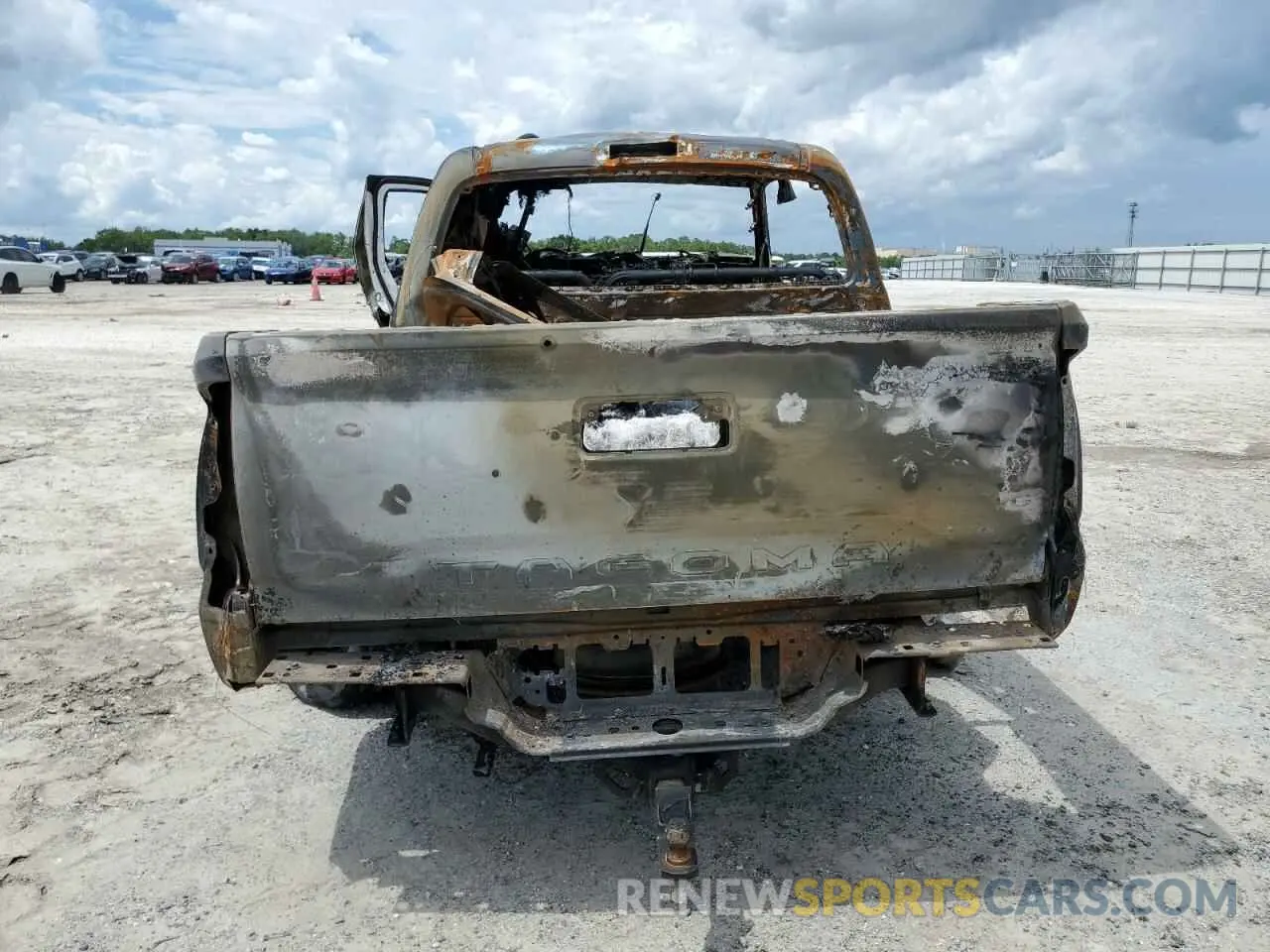 6 fotografías del automóvil dañado 3TMAZ5CN0KM094976 TOYOTA TACOMA 2019