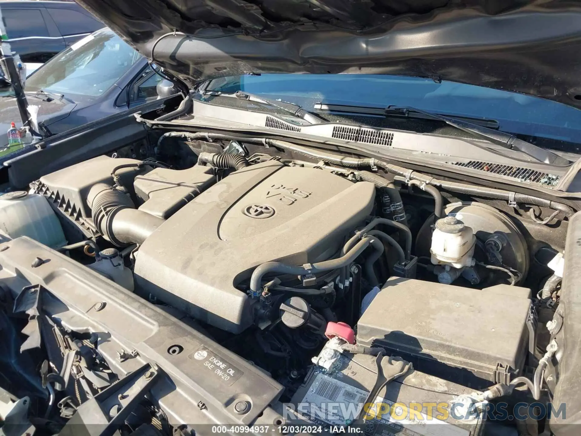 10 fotografías del automóvil dañado 3TMAZ5CN0KM095027 TOYOTA TACOMA 2019