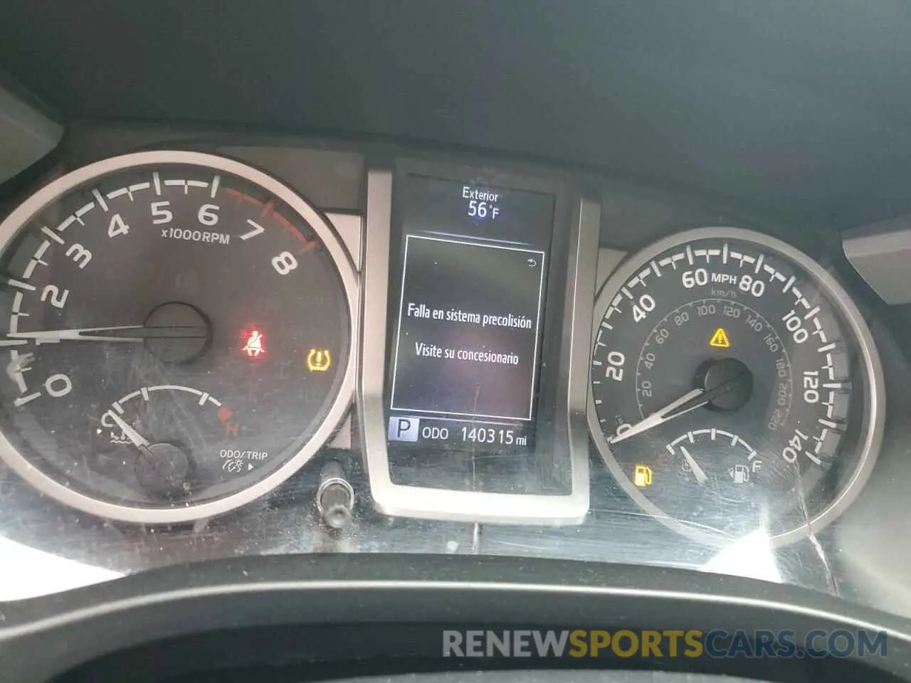 9 fotografías del automóvil dañado 3TMAZ5CN1KM081640 TOYOTA TACOMA 2019