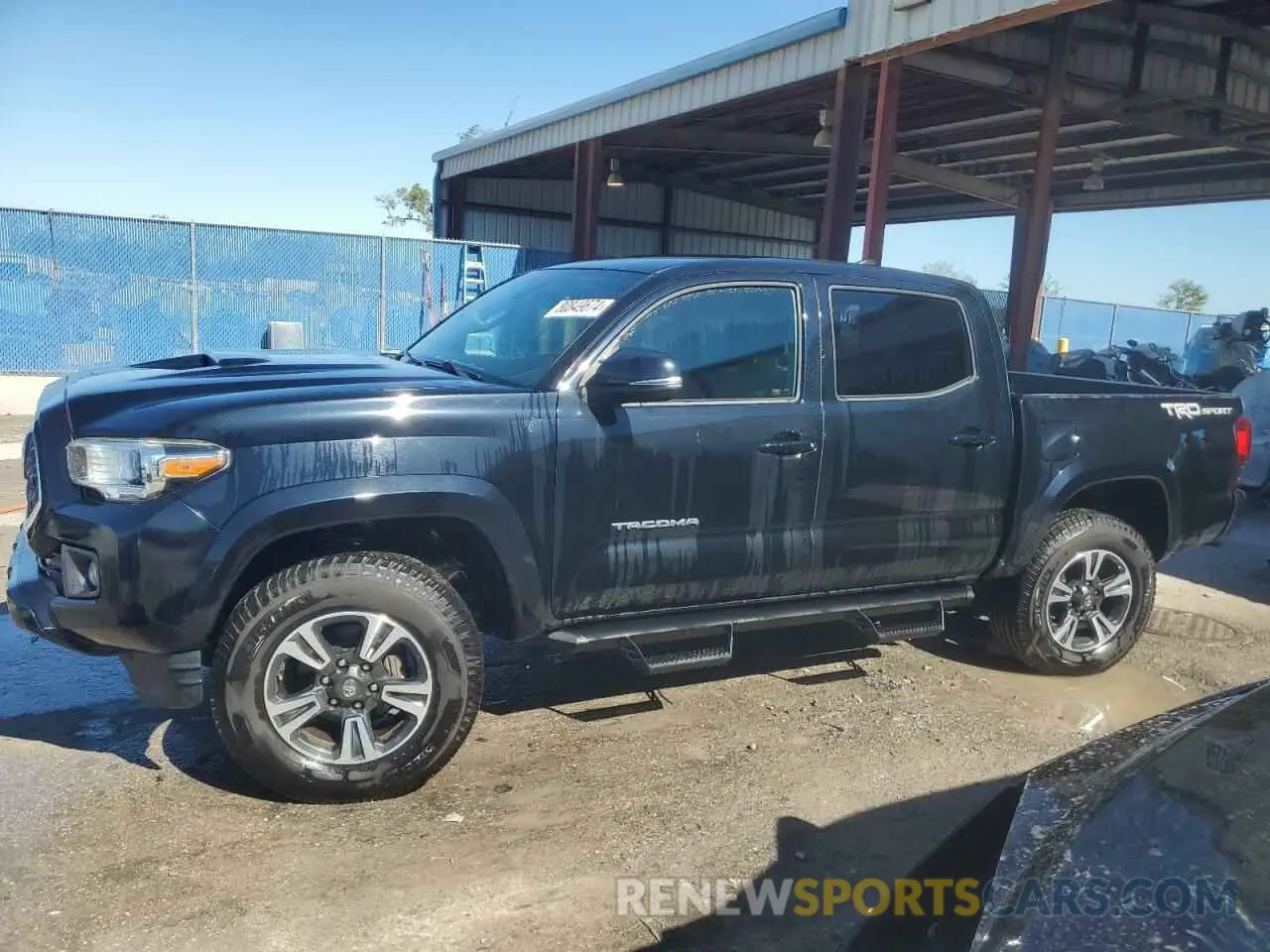 1 fotografías del automóvil dañado 3TMAZ5CN1KM095571 TOYOTA TACOMA 2019