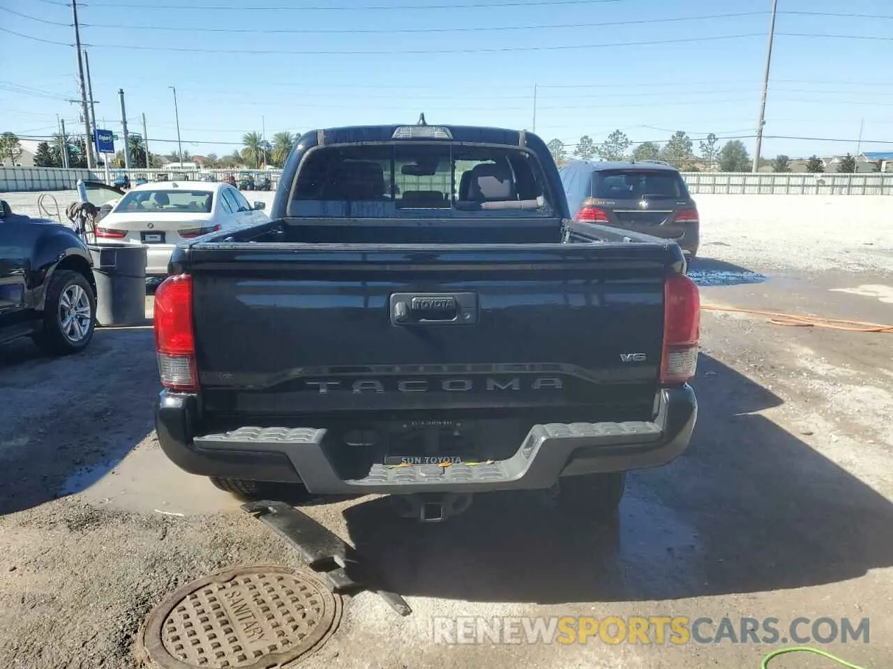 6 fotografías del automóvil dañado 3TMAZ5CN1KM095571 TOYOTA TACOMA 2019