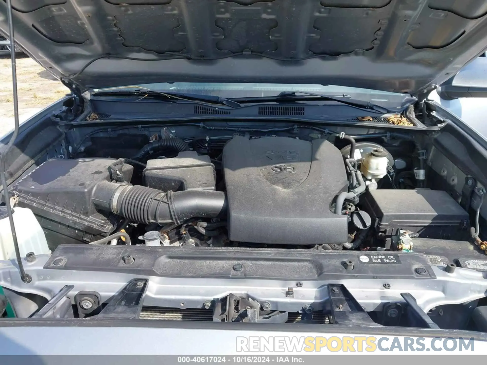 10 fotografías del automóvil dañado 3TMAZ5CN1KM106097 TOYOTA TACOMA 2019