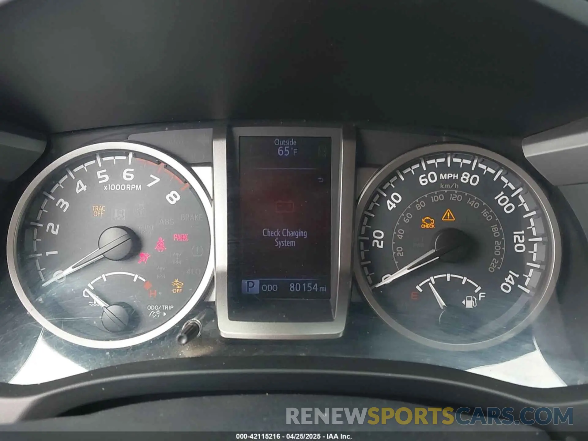 7 fotografías del automóvil dañado 3TMAZ5CN2KM087186 TOYOTA TACOMA 2019
