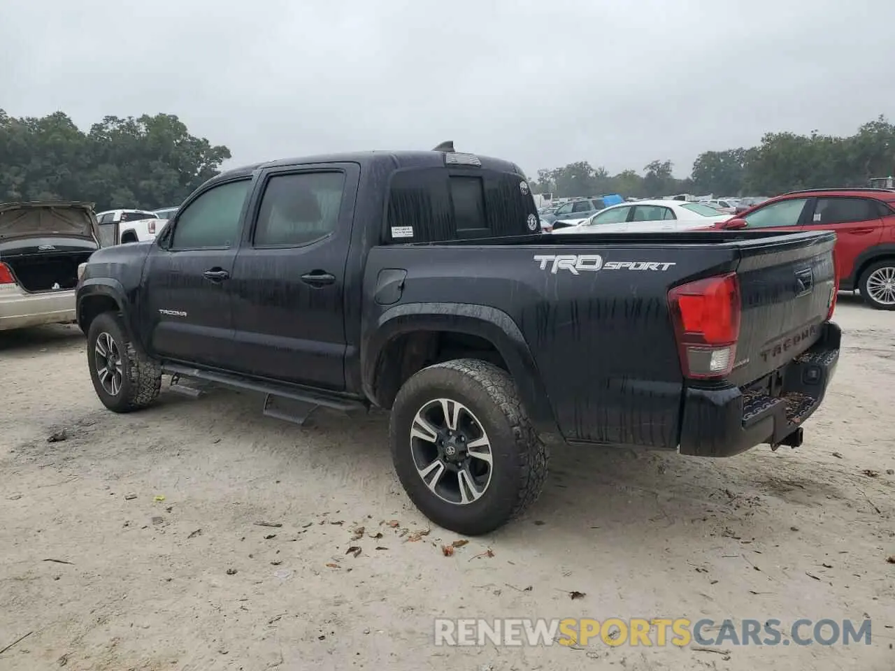 2 fotografías del automóvil dañado 3TMAZ5CN2KM103127 TOYOTA TACOMA 2019