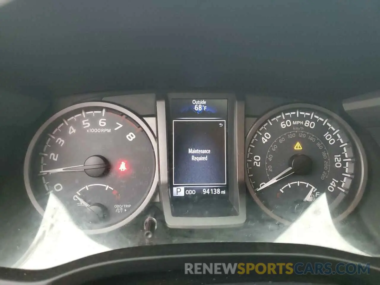 9 fotografías del automóvil dañado 3TMAZ5CN2KM103127 TOYOTA TACOMA 2019