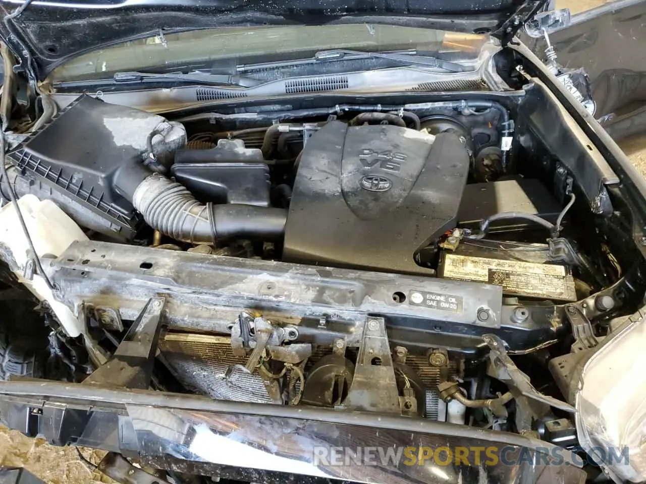11 fotografías del automóvil dañado 3TMAZ5CN4KM085620 TOYOTA TACOMA 2019