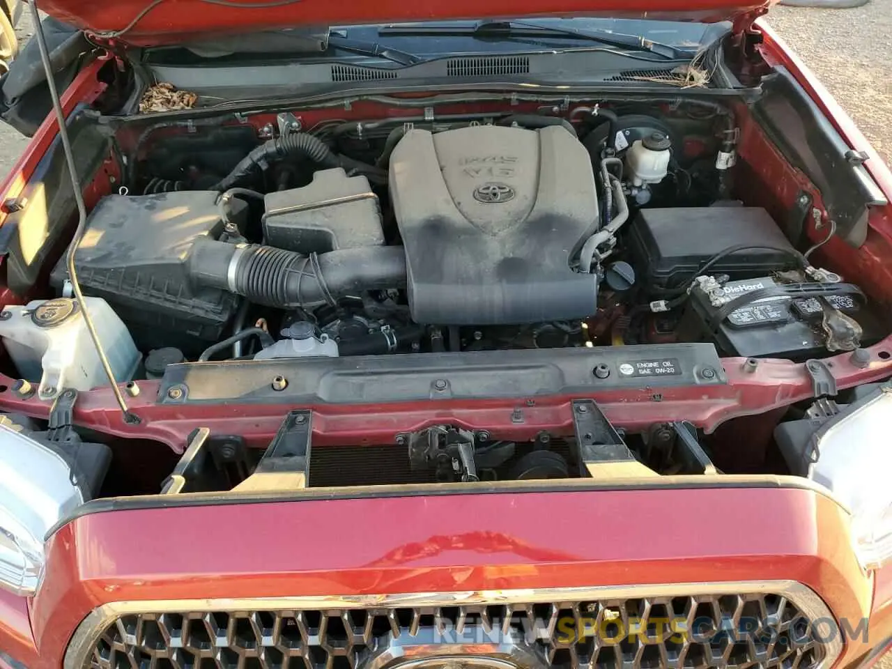 11 fotografías del automóvil dañado 3TMAZ5CN4KM090235 TOYOTA TACOMA 2019