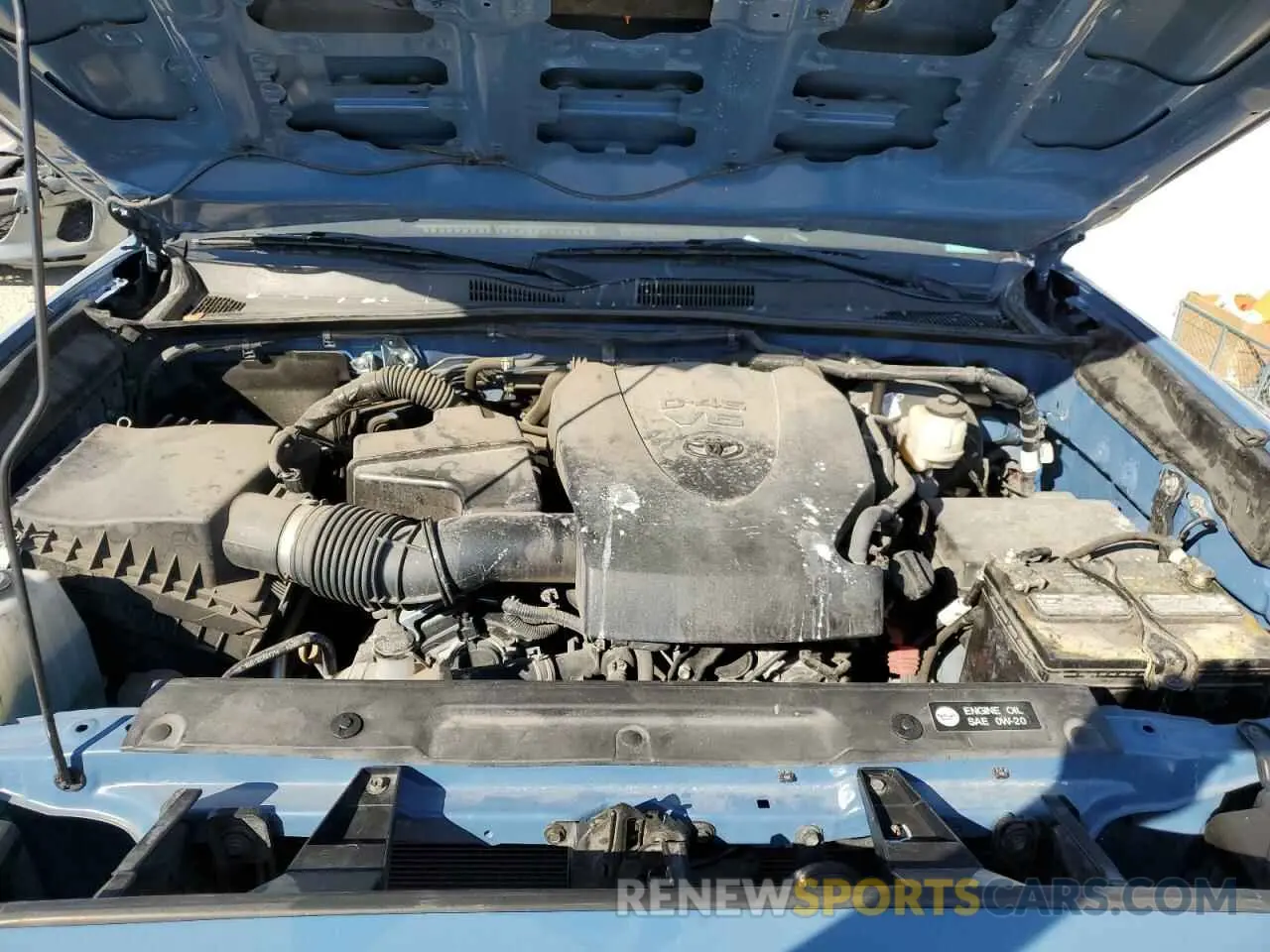 7 fotografías del automóvil dañado 3TMAZ5CN5KM080328 TOYOTA TACOMA 2019
