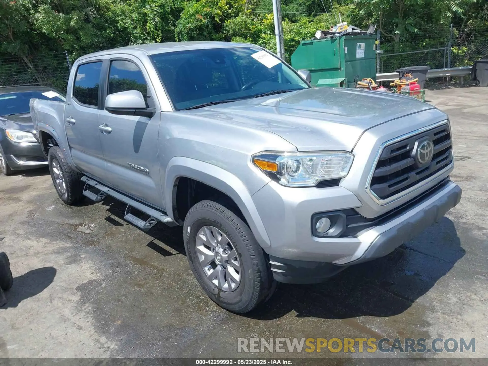 1 fotografías del automóvil dañado 3TMAZ5CN5KM081947 TOYOTA TACOMA 2019