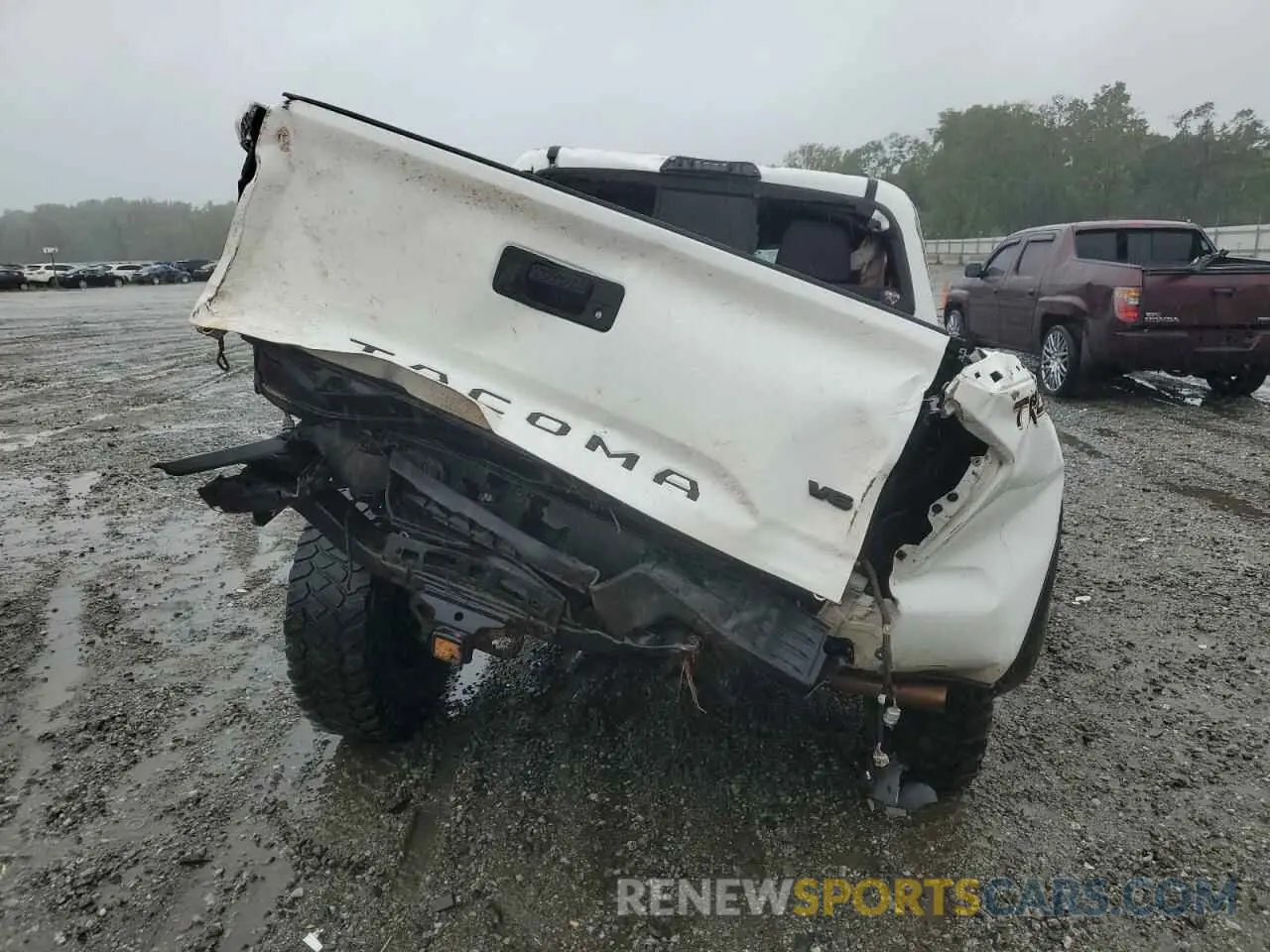 6 fotografías del automóvil dañado 3TMAZ5CN5KM091586 TOYOTA TACOMA 2019
