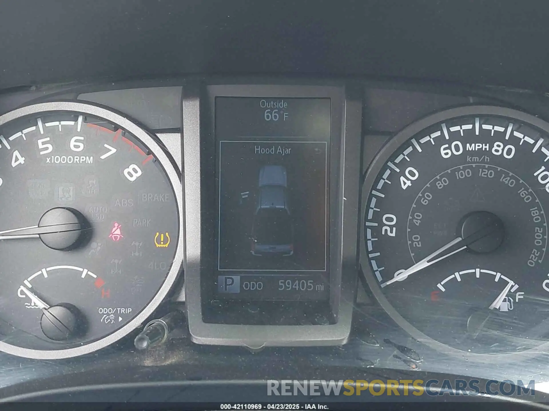 7 fotografías del automóvil dañado 3TMAZ5CN5KM097176 TOYOTA TACOMA 2019