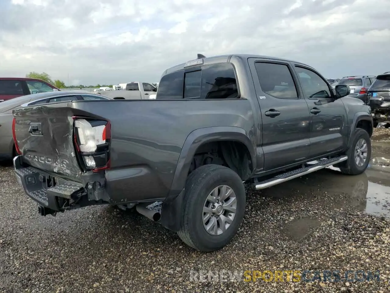 3 fotografías del automóvil dañado 3TMAZ5CN5KM101209 TOYOTA TACOMA 2019