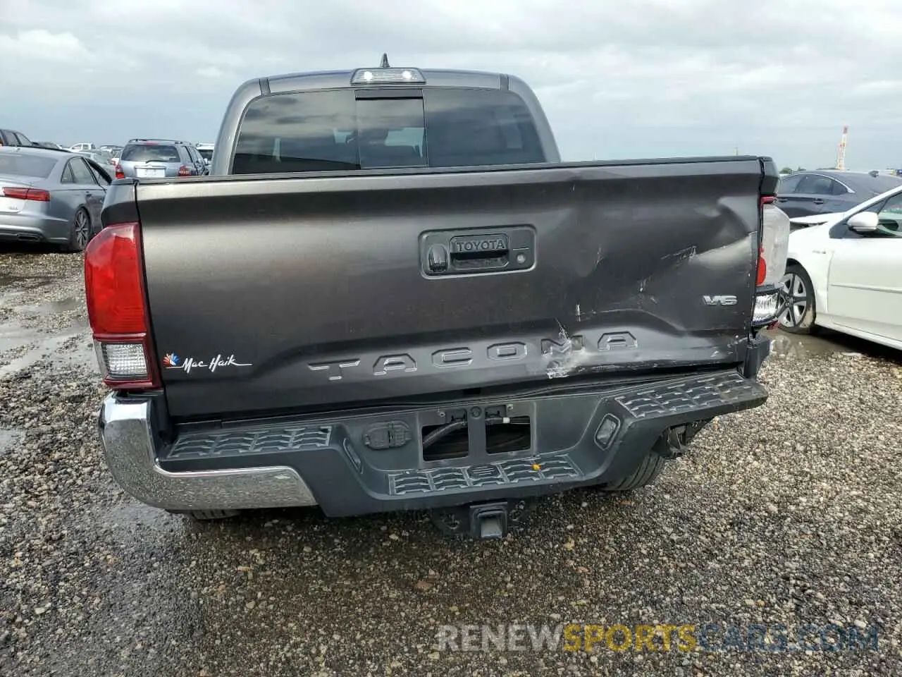 6 fotografías del automóvil dañado 3TMAZ5CN5KM101209 TOYOTA TACOMA 2019