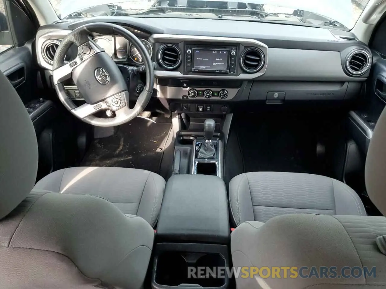 8 fotografías del automóvil dañado 3TMAZ5CN5KM101209 TOYOTA TACOMA 2019