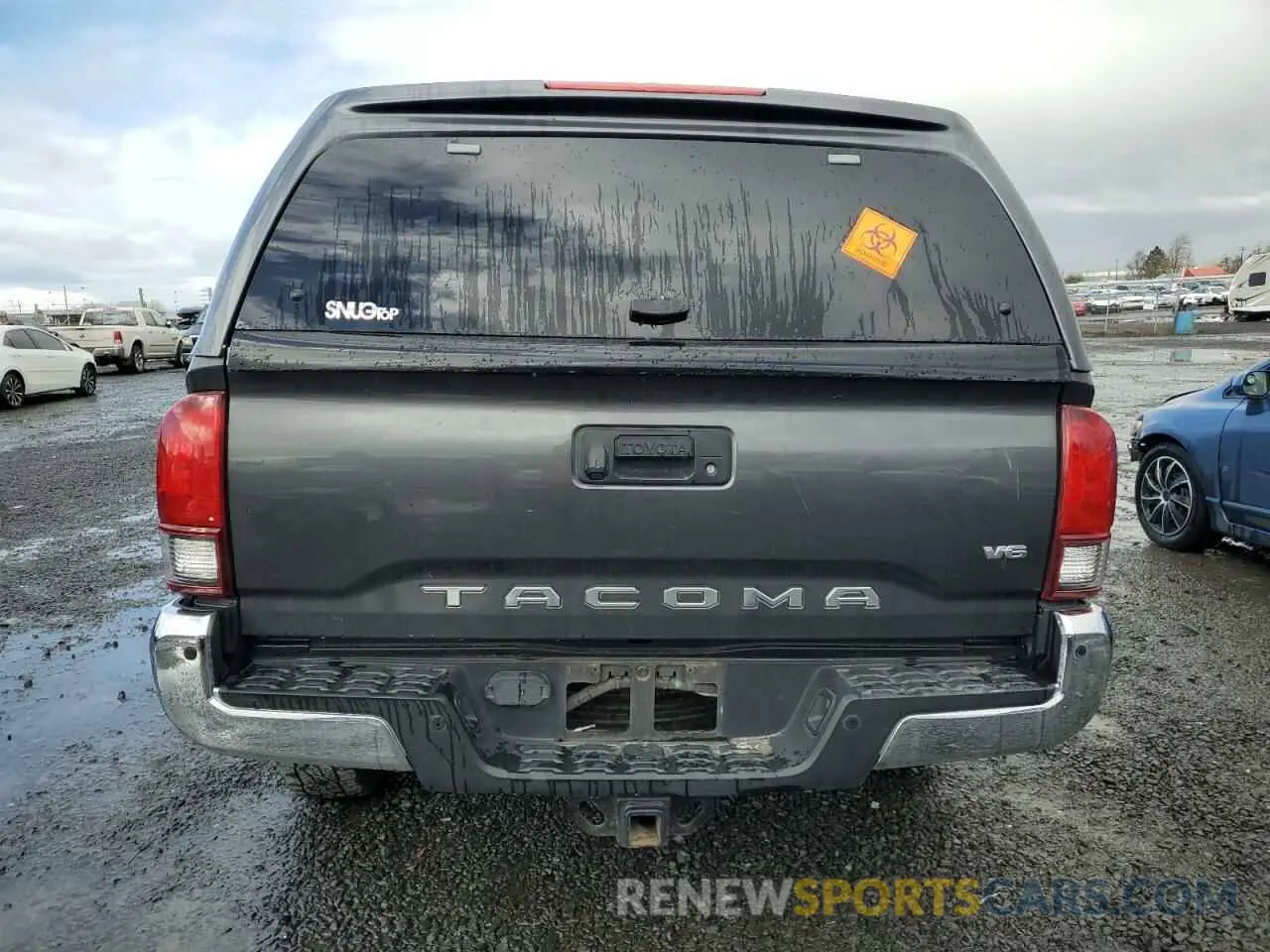 6 fotografías del automóvil dañado 3TMAZ5CN5KM102604 TOYOTA TACOMA 2019