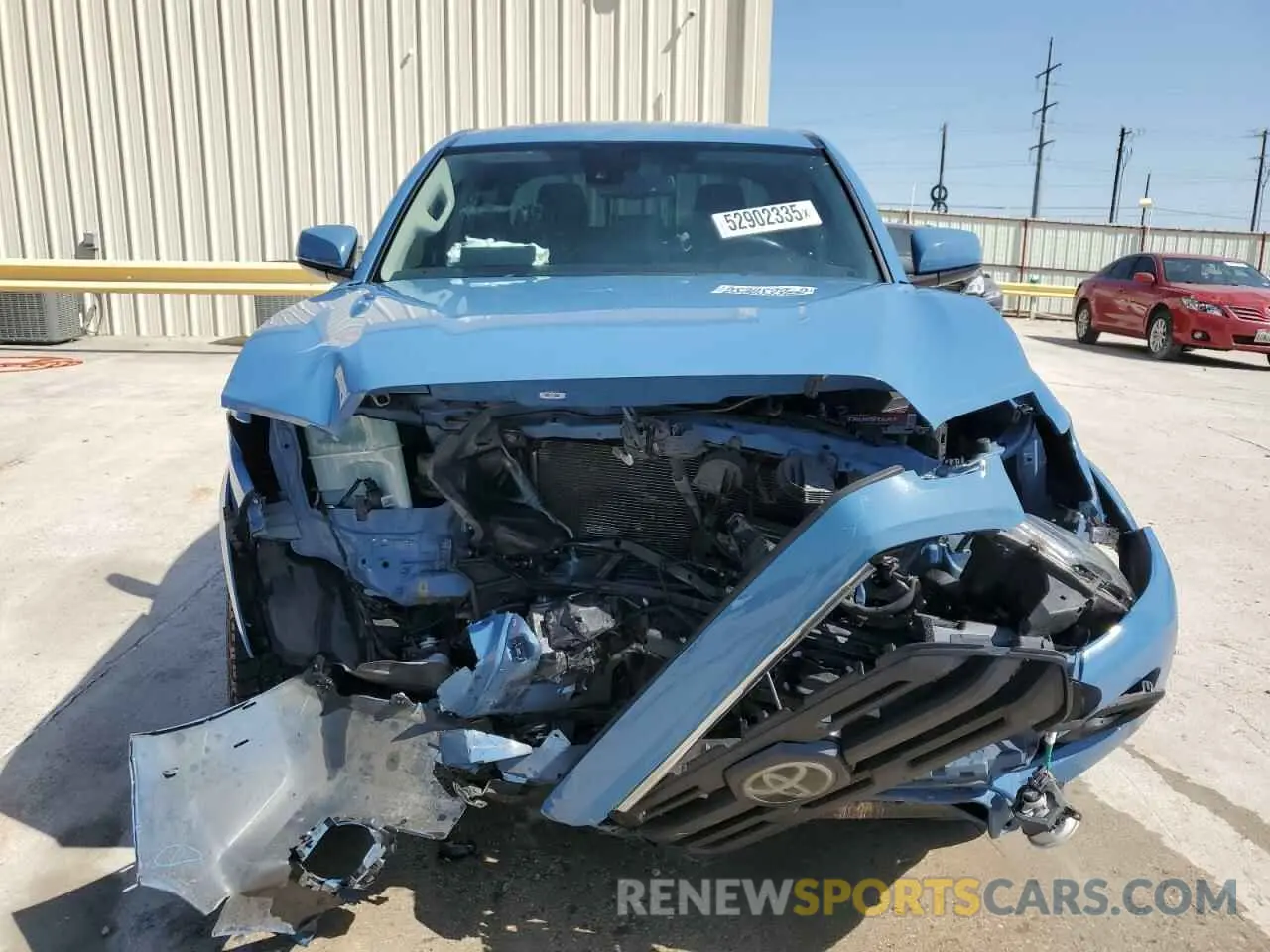 5 fotografías del automóvil dañado 3TMAZ5CN5KM104756 TOYOTA TACOMA 2019