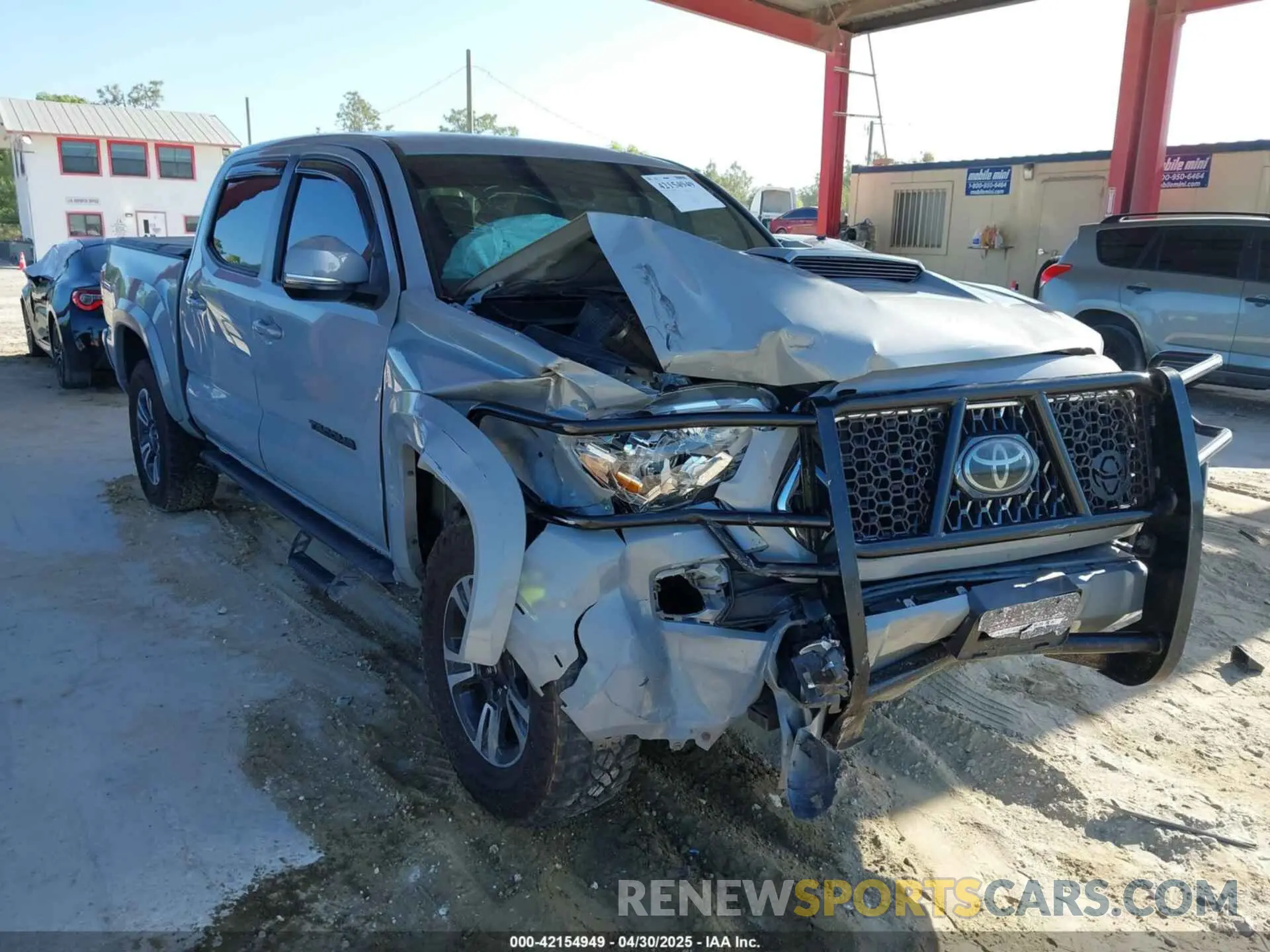 1 fotografías del automóvil dañado 3TMAZ5CN5KM113957 TOYOTA TACOMA 2019