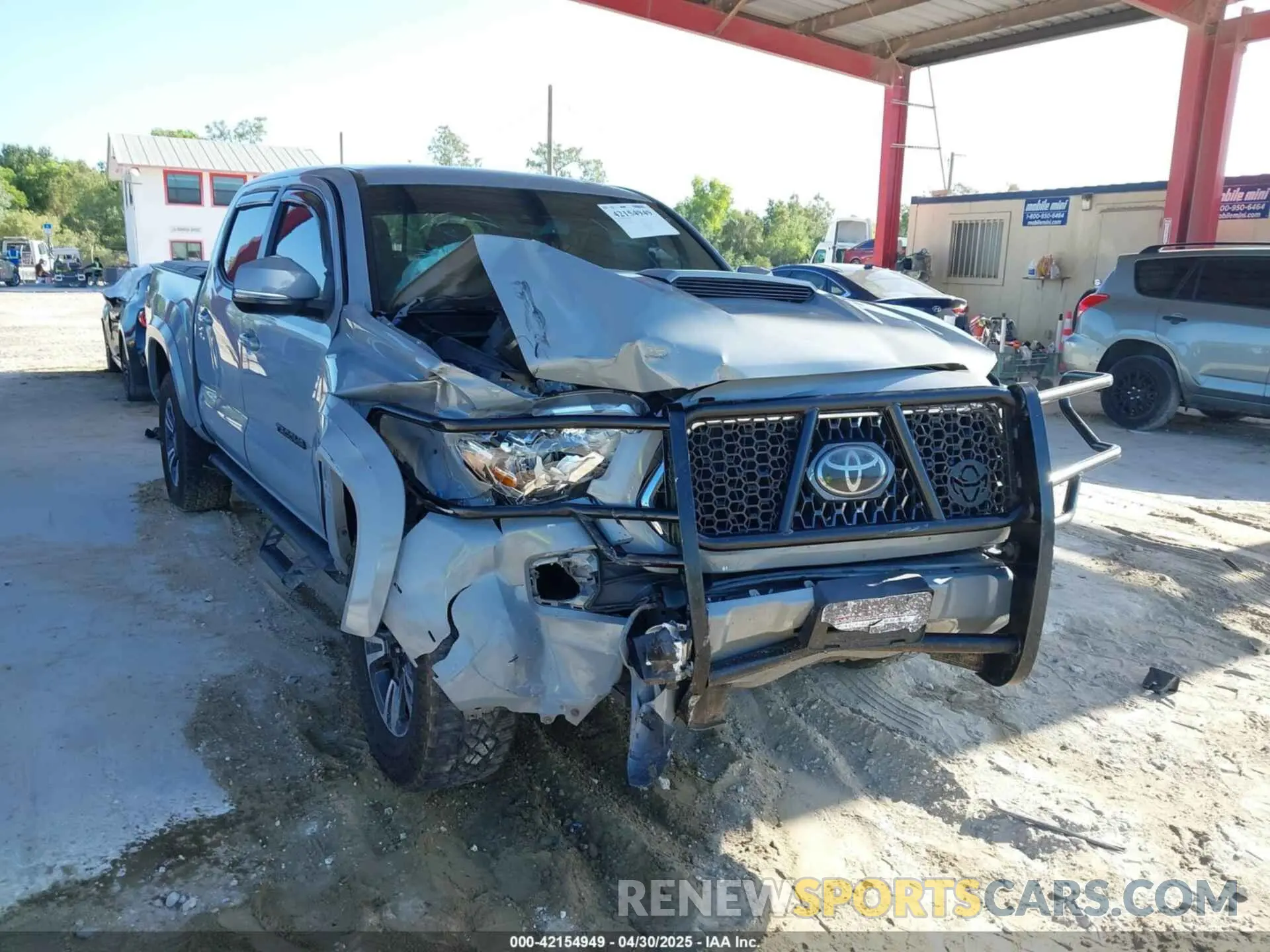 6 fotografías del automóvil dañado 3TMAZ5CN5KM113957 TOYOTA TACOMA 2019