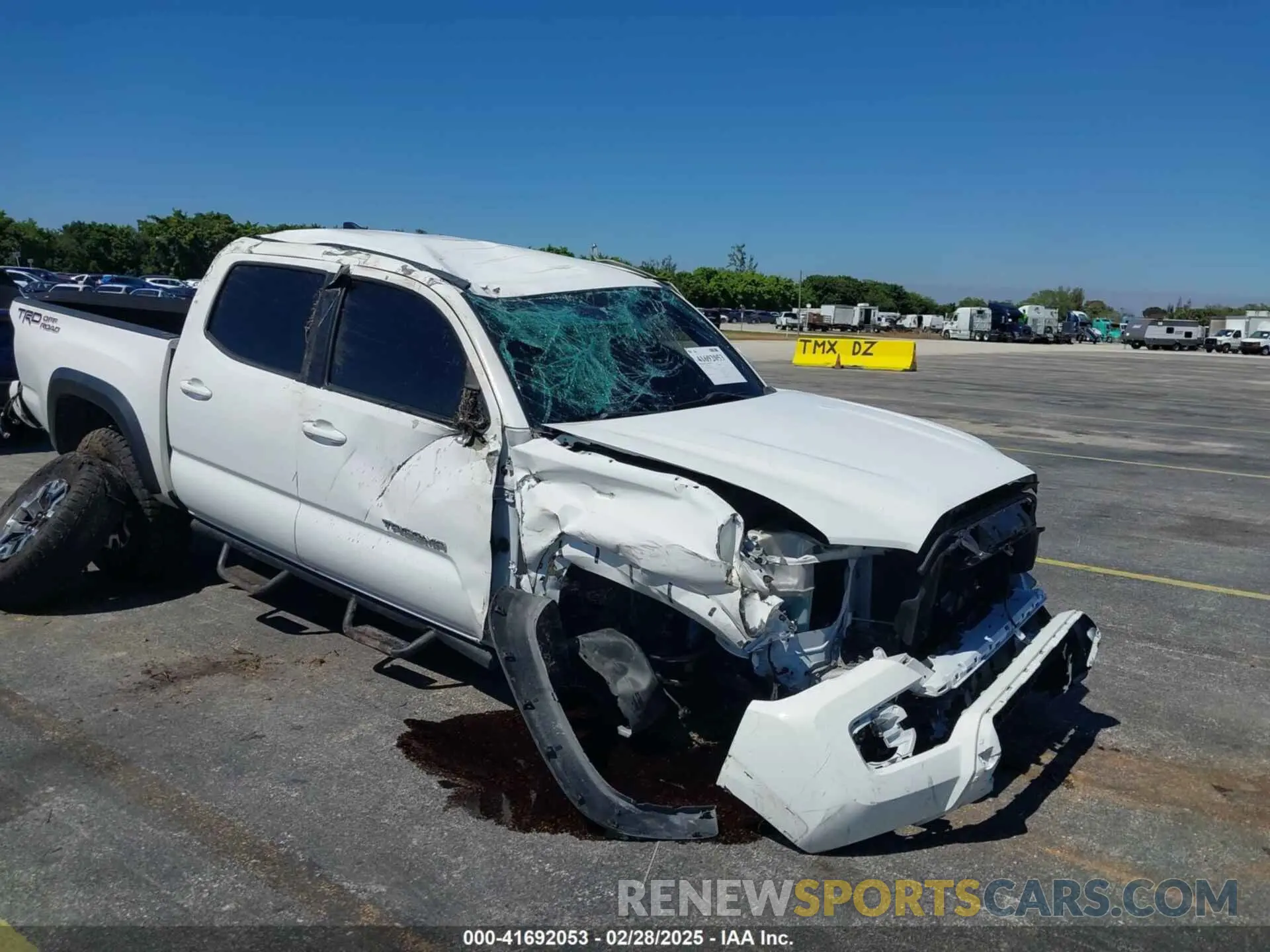 1 fotografías del automóvil dañado 3TMAZ5CN6KM086574 TOYOTA TACOMA 2019