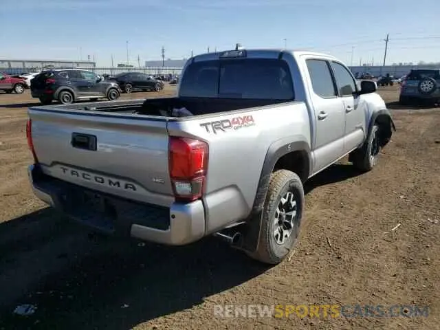 4 fotografías del automóvil dañado 3TMAZ5CN6KM089491 TOYOTA TACOMA 2019