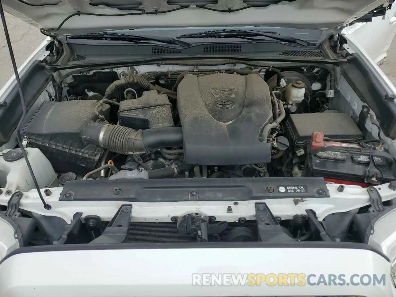 11 fotografías del automóvil dañado 3TMAZ5CN6KM090124 TOYOTA TACOMA 2019