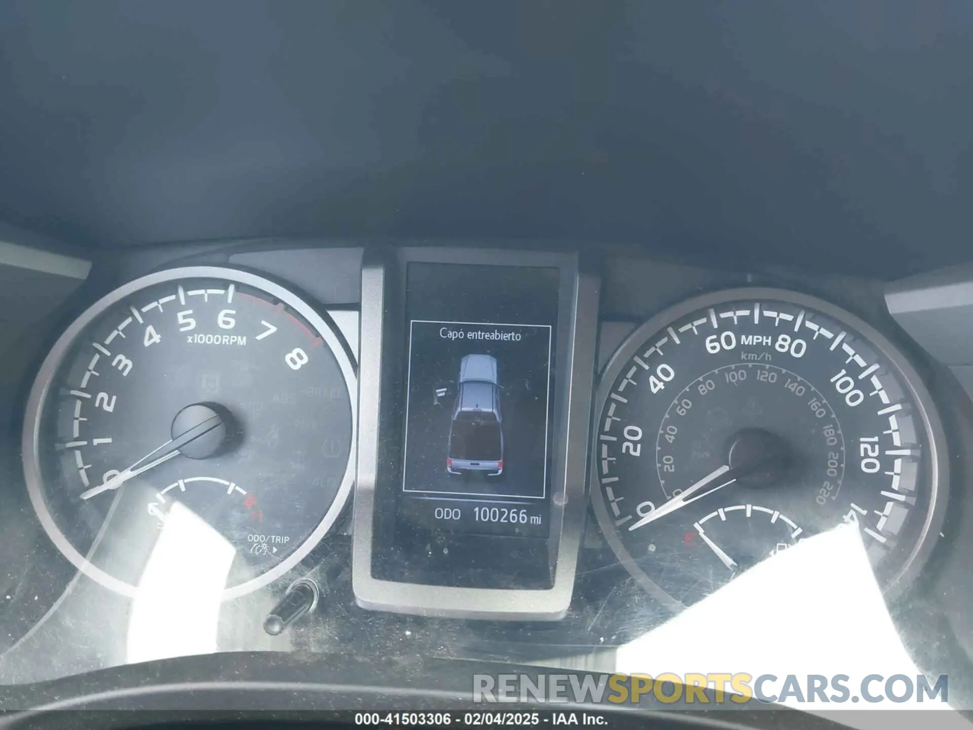 7 fotografías del automóvil dañado 3TMAZ5CN6KM100876 TOYOTA TACOMA 2019
