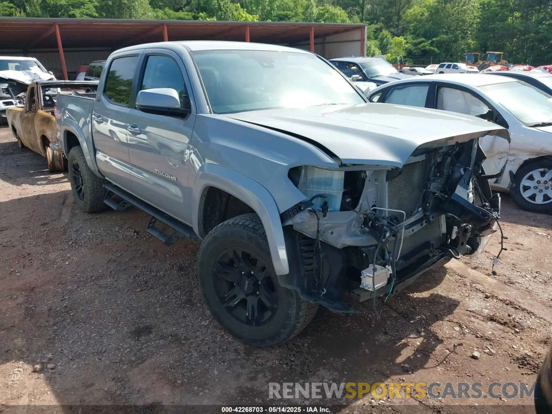 1 fotografías del automóvil dañado 3TMAZ5CN6KM102109 TOYOTA TACOMA 2019
