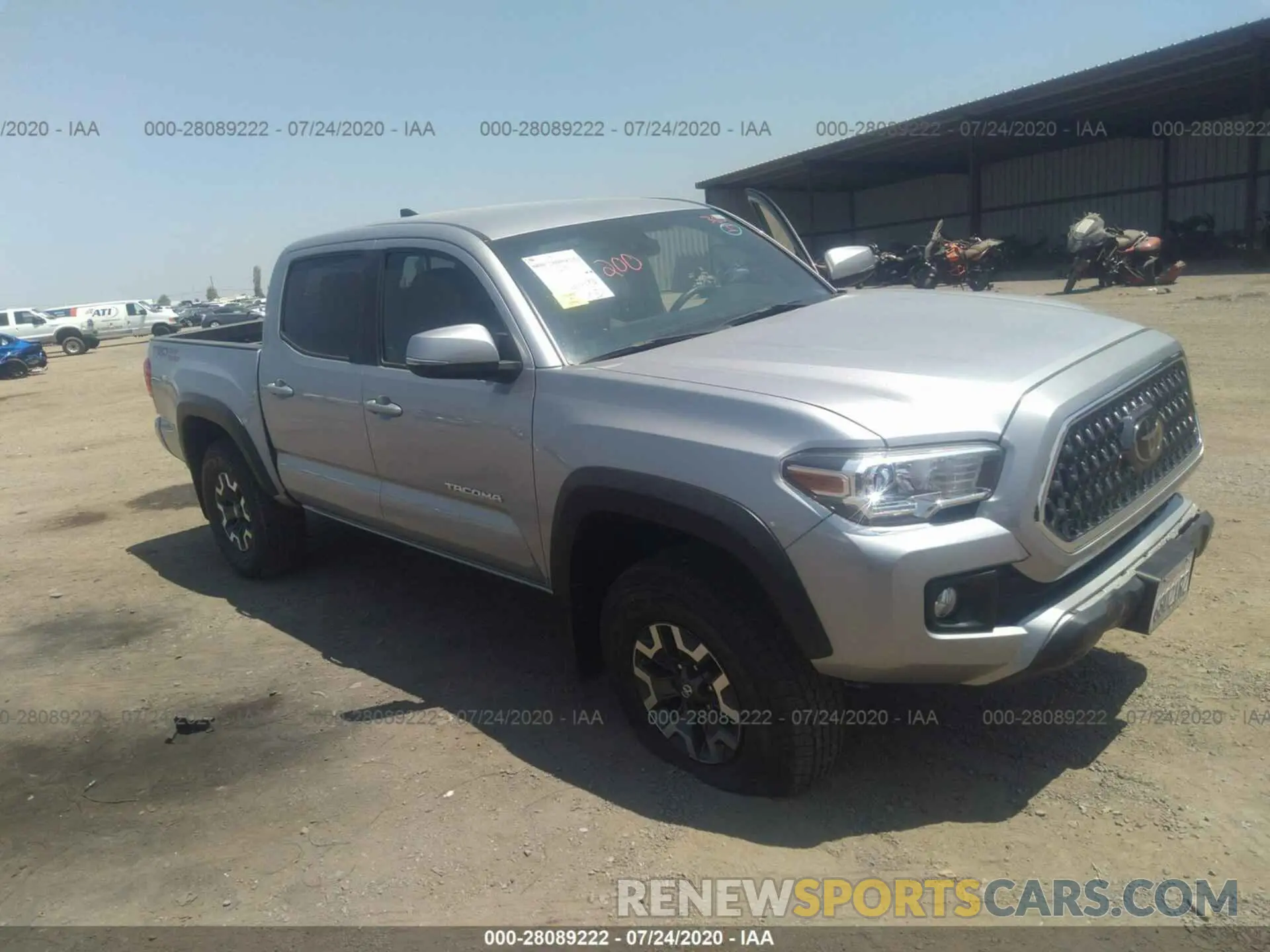 1 fotografías del automóvil dañado 3TMAZ5CN7KM078936 TOYOTA TACOMA 2019