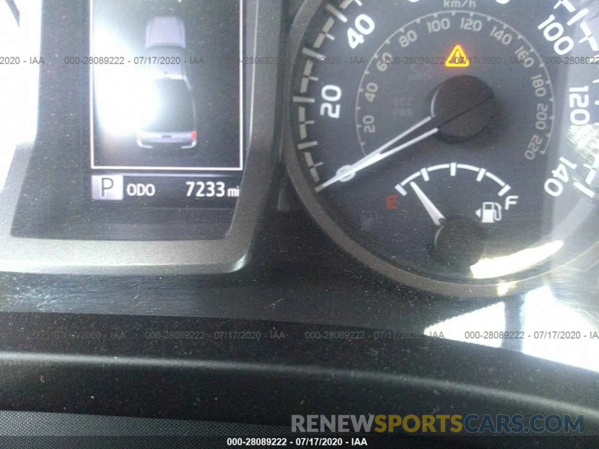 7 fotografías del automóvil dañado 3TMAZ5CN7KM078936 TOYOTA TACOMA 2019