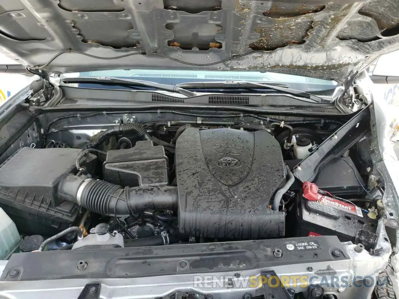 7 fotografías del automóvil dañado 3TMAZ5CN7KM091394 TOYOTA TACOMA 2019