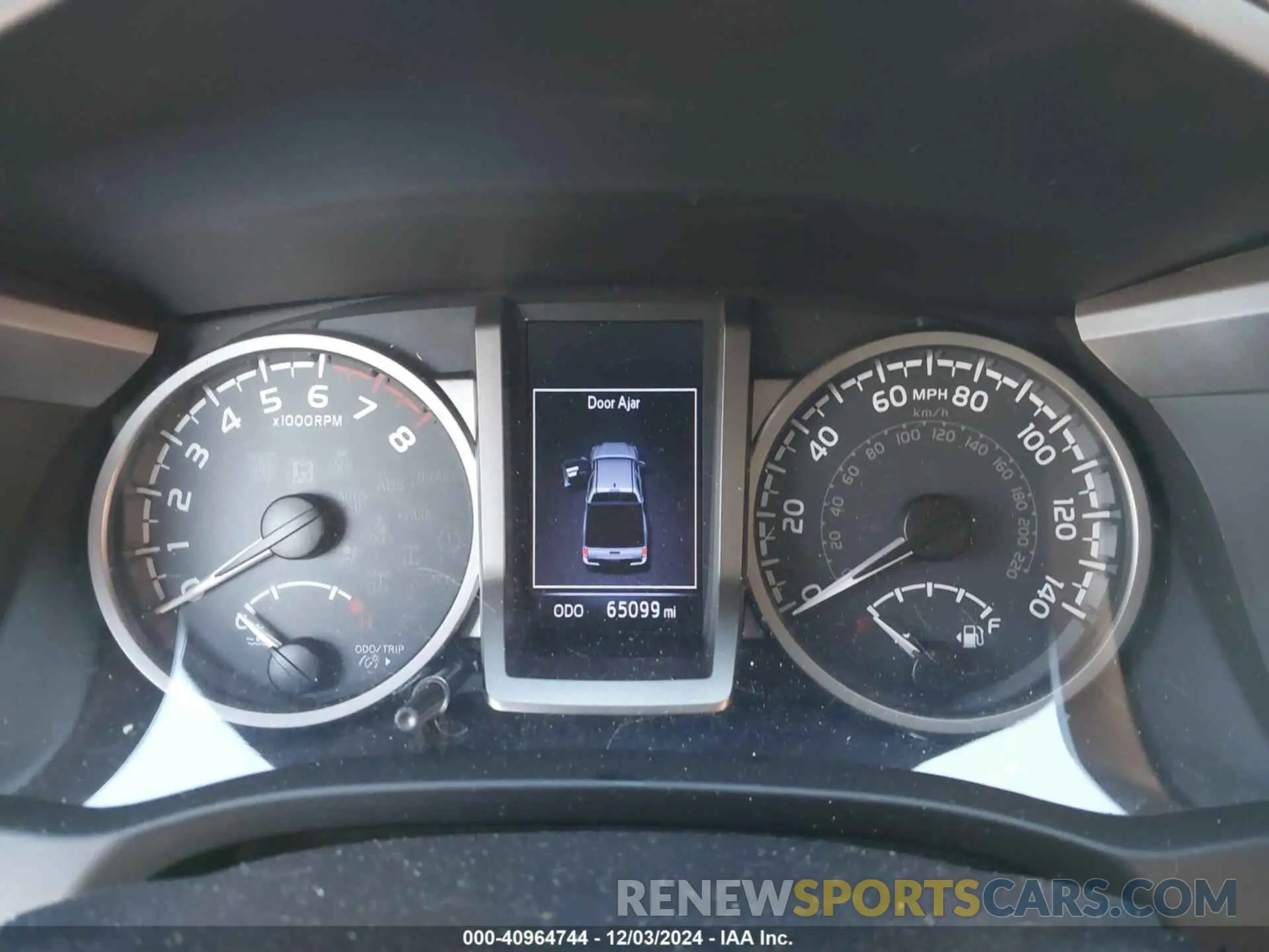 7 fotografías del automóvil dañado 3TMAZ5CN7KM102118 TOYOTA TACOMA 2019
