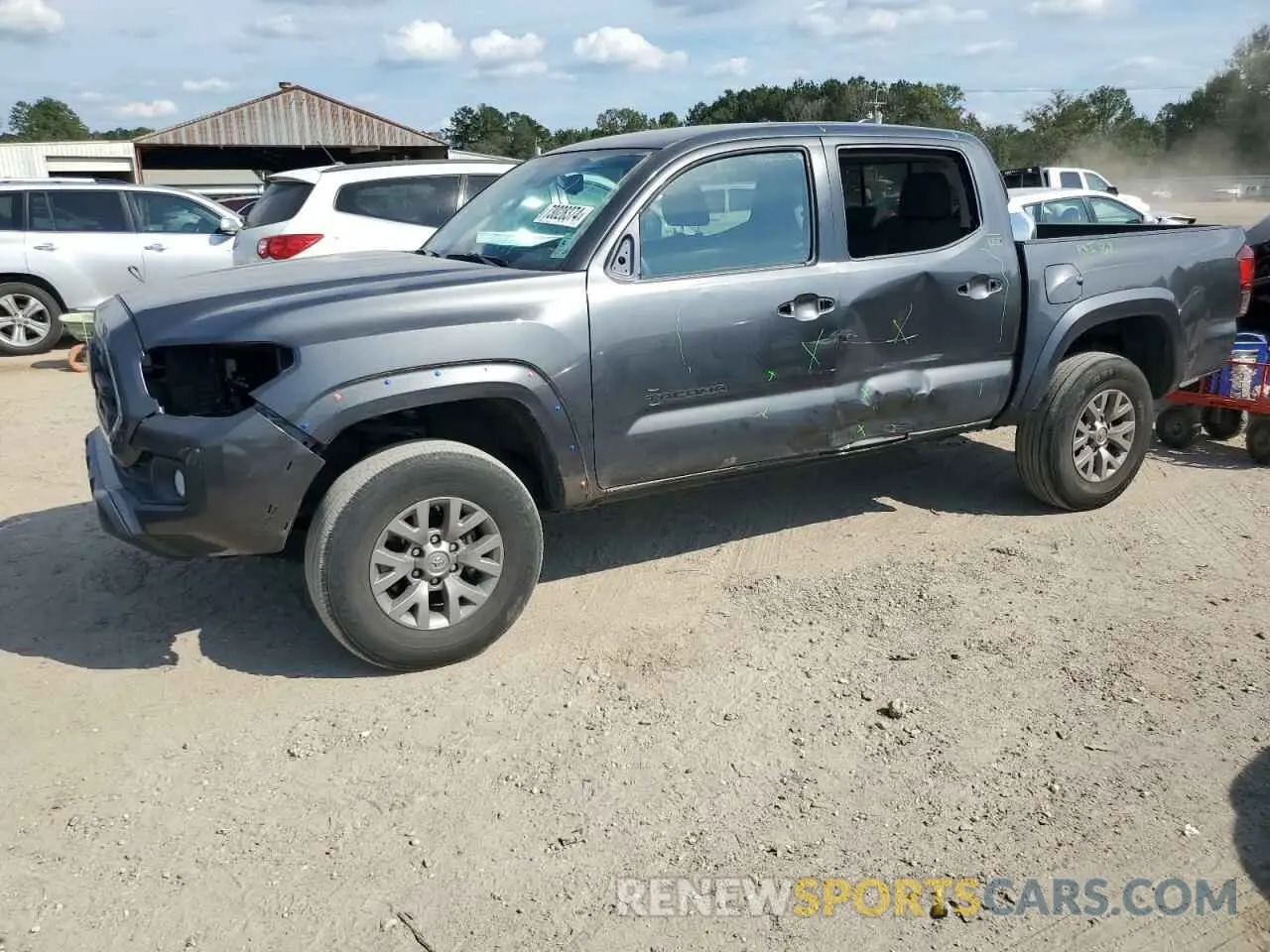 1 fotografías del automóvil dañado 3TMAZ5CN7KM104273 TOYOTA TACOMA 2019