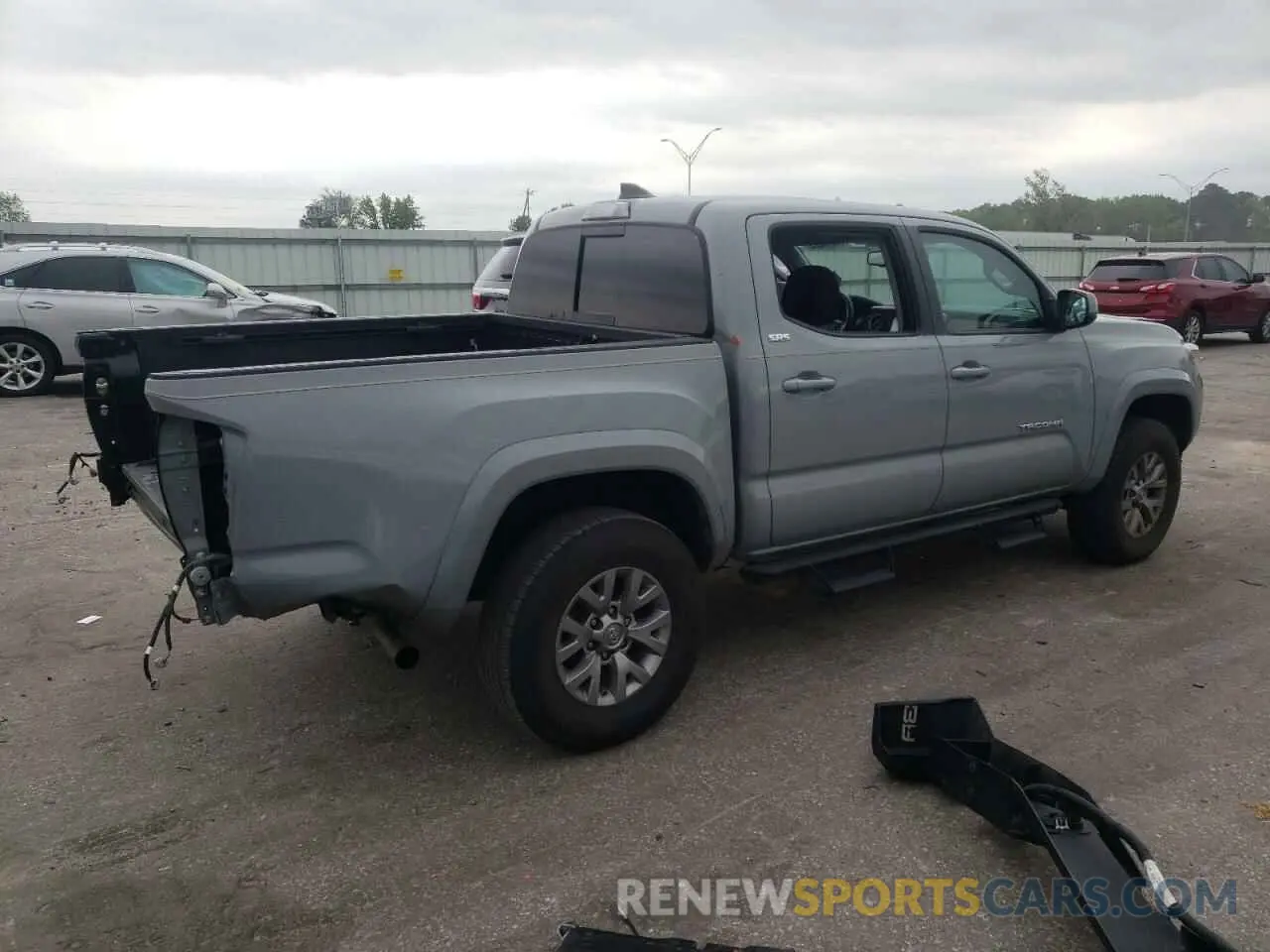 3 fotografías del automóvil dañado 3TMAZ5CN7KM105679 TOYOTA TACOMA 2019