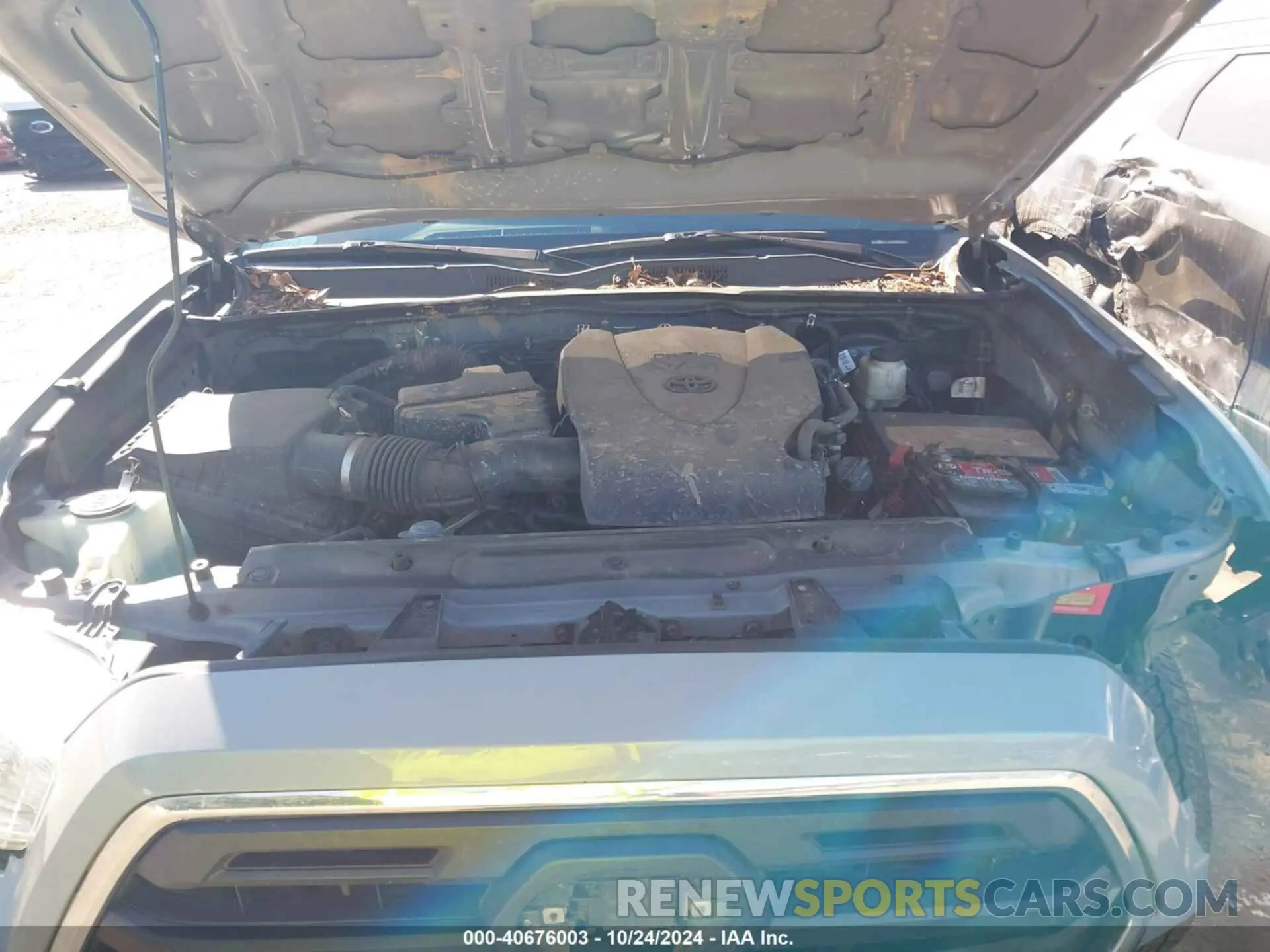 10 fotografías del automóvil dañado 3TMAZ5CN7KM114222 TOYOTA TACOMA 2019
