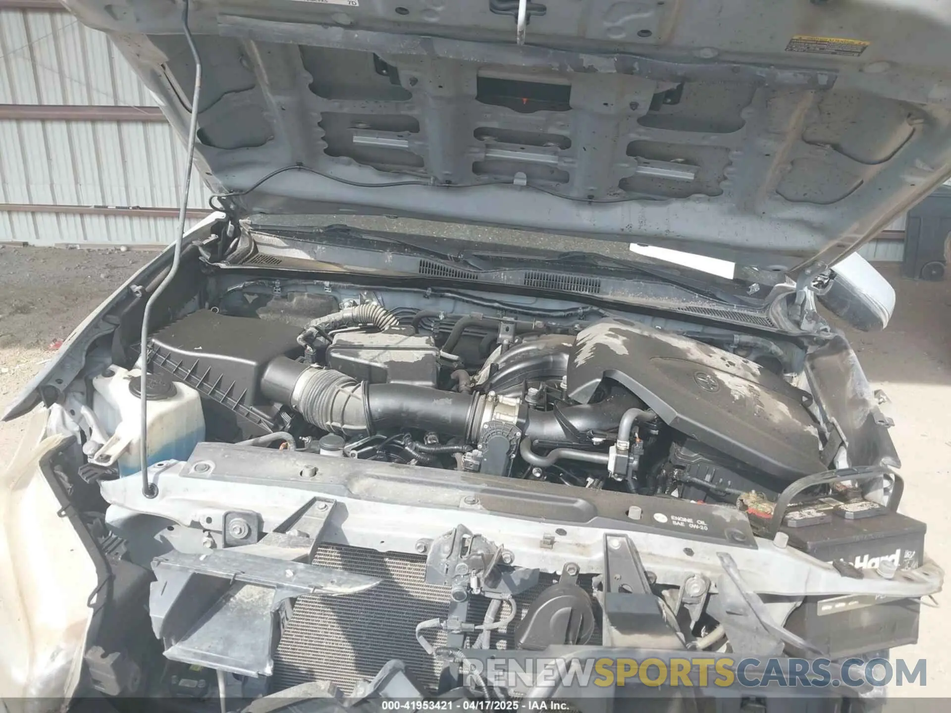 10 fotografías del automóvil dañado 3TMAZ5CN8KM091324 TOYOTA TACOMA 2019