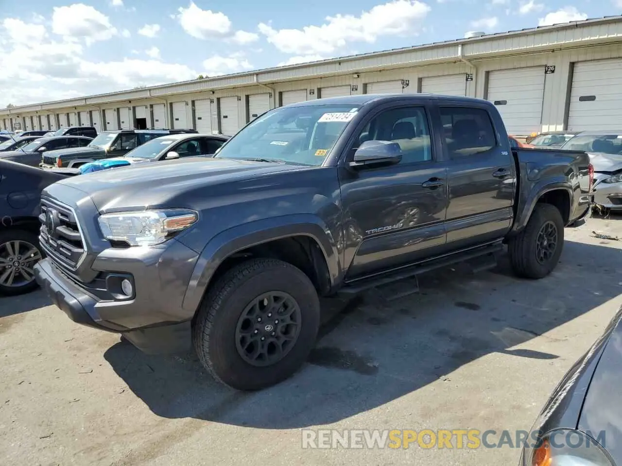 1 fotografías del automóvil dañado 3TMAZ5CN8KM111782 TOYOTA TACOMA 2019