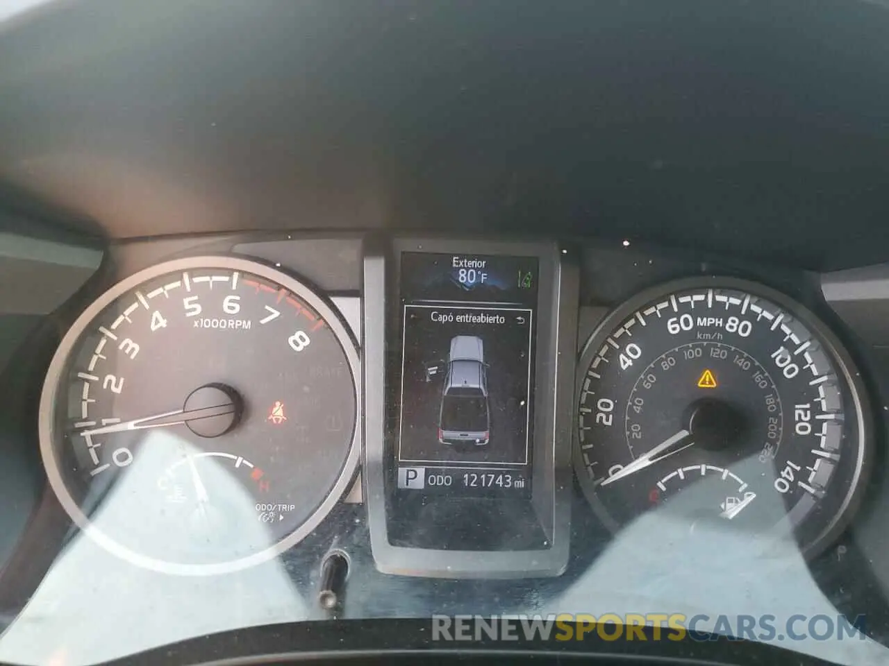 9 fotografías del automóvil dañado 3TMAZ5CN9KM082809 TOYOTA TACOMA 2019