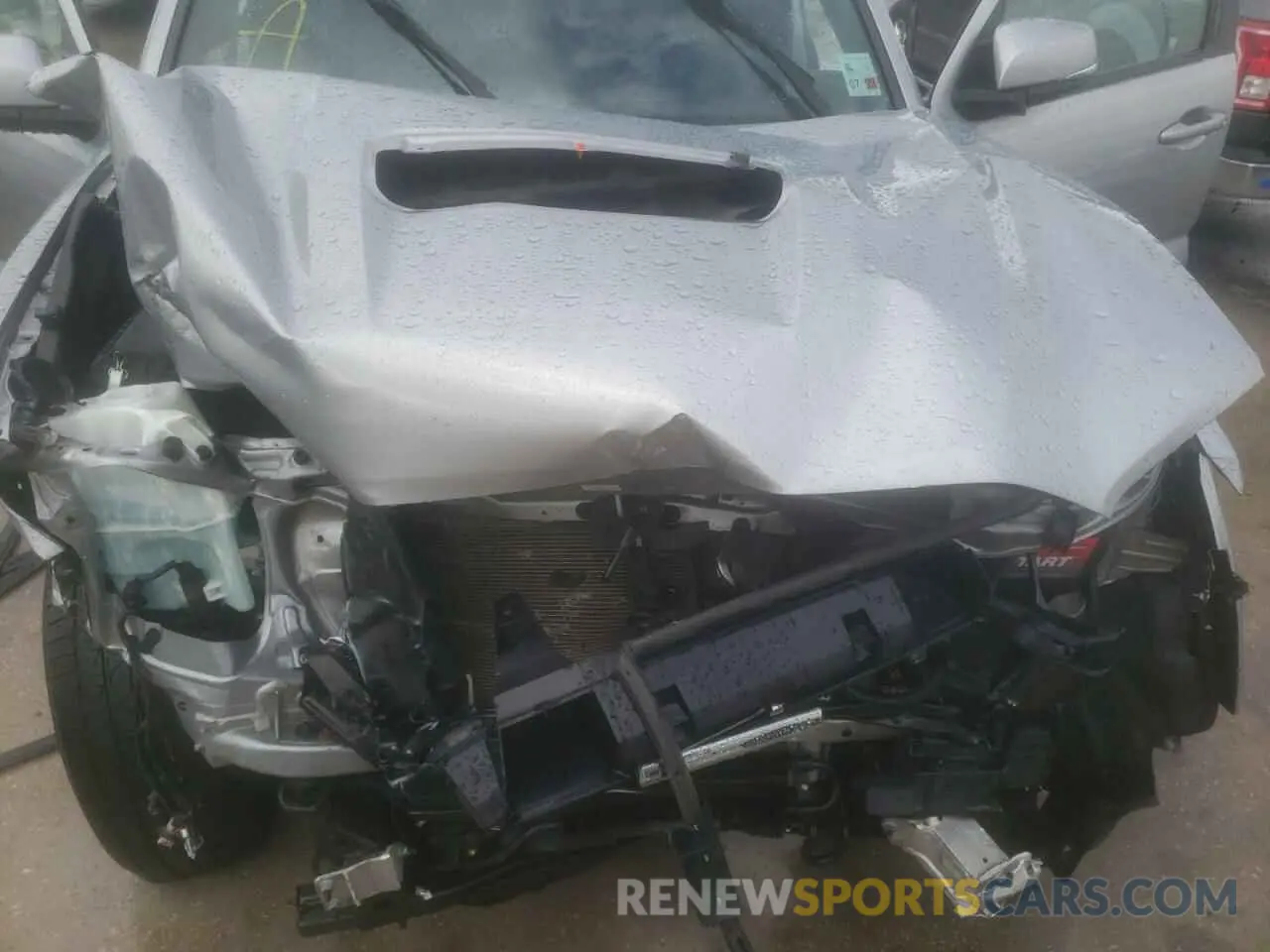 7 fotografías del automóvil dañado 3TMAZ5CN9KM095236 TOYOTA TACOMA 2019