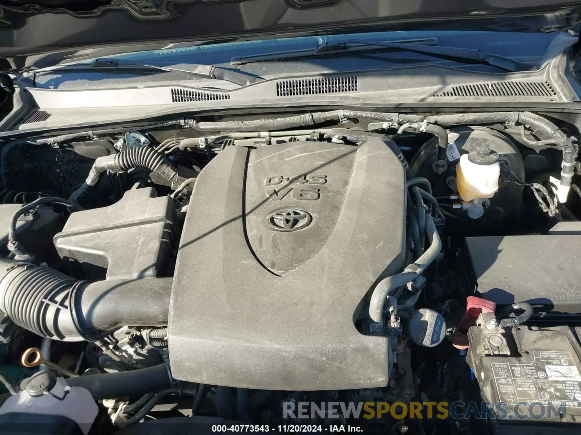 10 fotografías del automóvil dañado 3TMAZ5CN9KM114223 TOYOTA TACOMA 2019