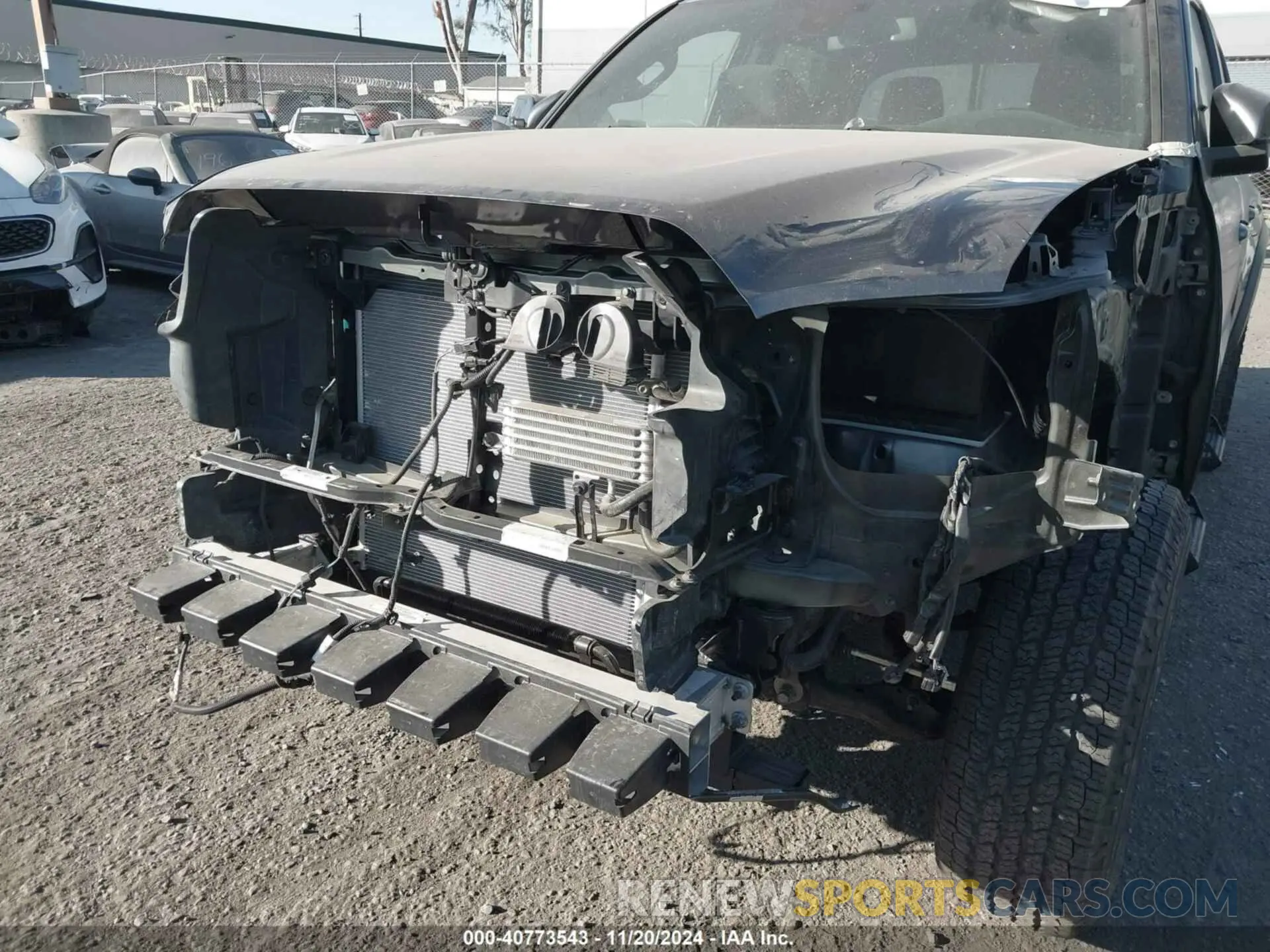 6 fotografías del automóvil dañado 3TMAZ5CN9KM114223 TOYOTA TACOMA 2019