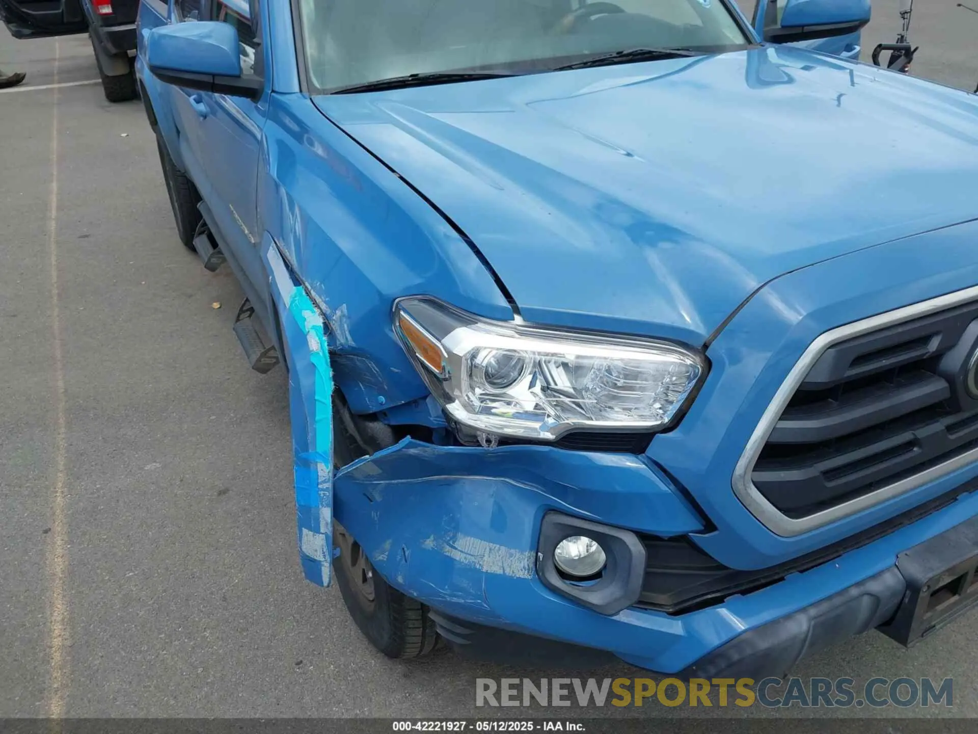 6 fotografías del automóvil dañado 3TMAZ5CNXKM094421 TOYOTA TACOMA 2019