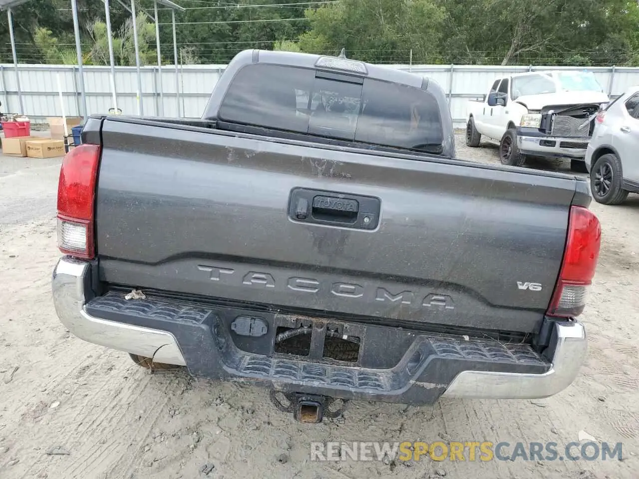 6 fotografías del automóvil dañado 3TMAZ5CNXKM104073 TOYOTA TACOMA 2019