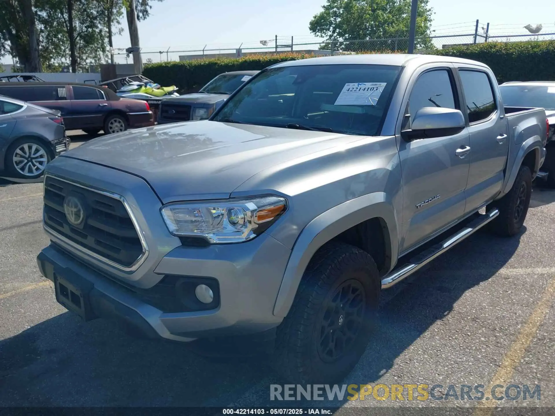 6 fotografías del automóvil dañado 3TMAZ5CNXKM109936 TOYOTA TACOMA 2019