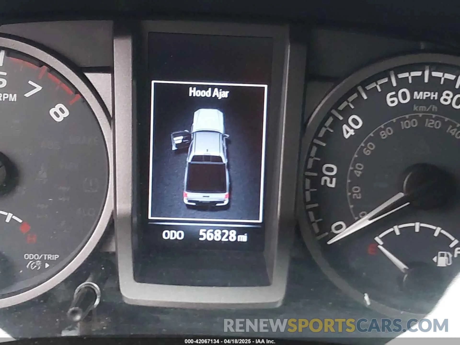 7 fotografías del automóvil dañado 3TMAZ5CNXKM113176 TOYOTA TACOMA 2019
