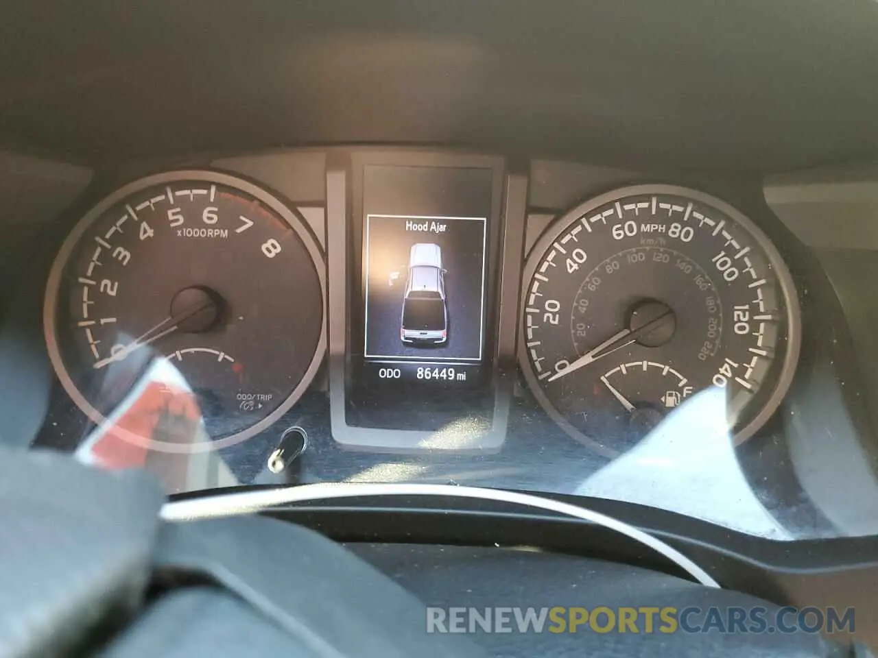 9 fotografías del automóvil dañado 3TMBZ5DN0KM018287 TOYOTA TACOMA 2019