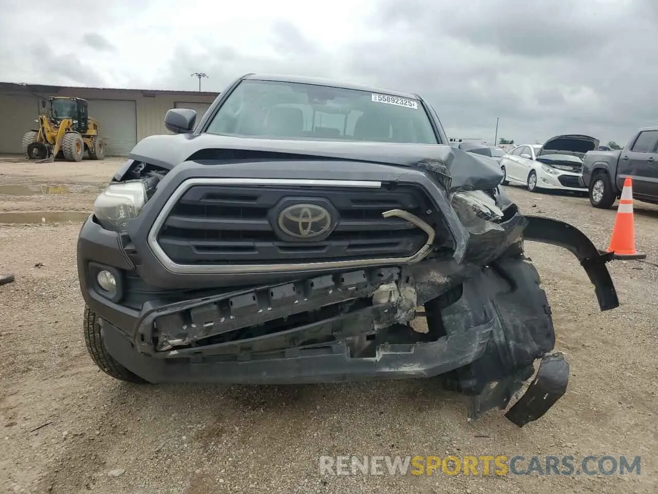5 fotografías del automóvil dañado 3TMBZ5DN0KM023148 TOYOTA TACOMA 2019
